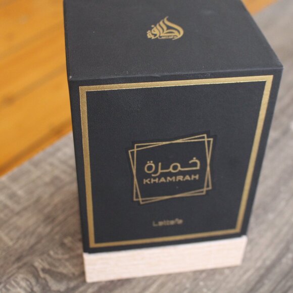 Lattafa Khamrah perfume box - Picture 5 of 5